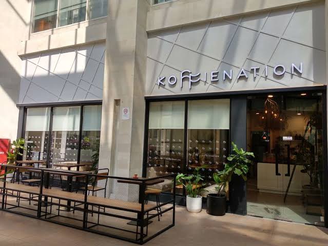 Bagian luar dari Koffie Nation